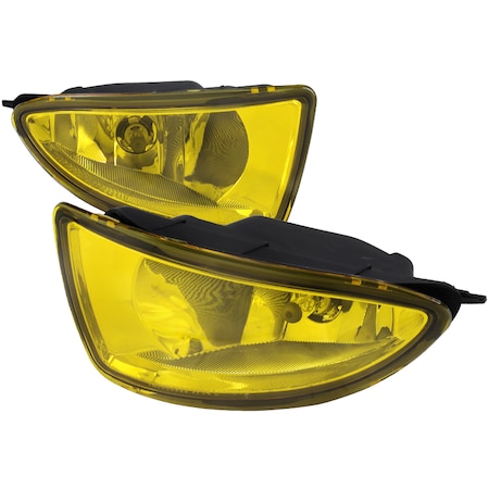 Spec-D Tuning 04-05 Honda Civic Fog Lights- Amber LF-CV04AMOEM-HZ